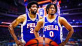 Joel Embiid, Tyrese Maxey's instant reactions to 76ers' playoff heartbreak vs. Knicks