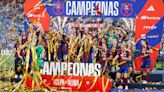 Goleada de escándalo del conjunto del Barcelona para ganar otro título