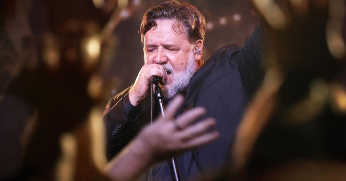 Russell Crowe's band will end its tour in New Orleans. He explains why.