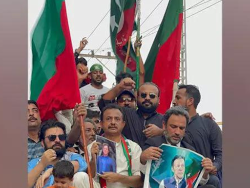 Pakistan Tehreek-e-Insaf organises rallies seeking release of jailed leader Imran Khan - Times of India