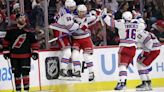 Rangers aim for sweep of Hurricanes in 2nd round of NHL playoffs