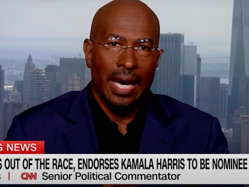 Van Jones Appears Close To Tears On CNN After Biden Announcement