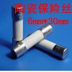 [已含稅] 陶瓷保險管6mm30mm7A250V (20個一拍)