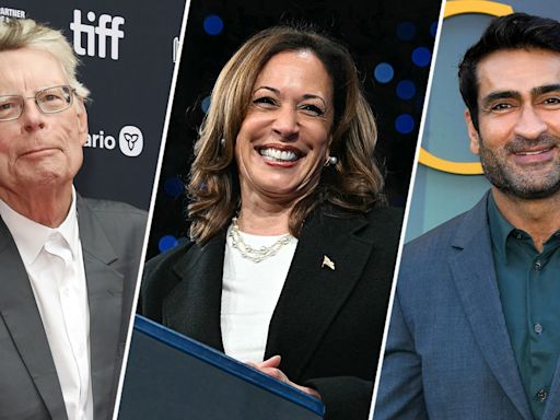 Stephen King & Kumail Nanjiani Join Kamala Harris Campaign Events