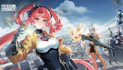 動畫風格英雄戰術射擊遊戲《白厄戰境 Fate Trigger》曝光遊戲影片 降落空島與同伴並肩作戰