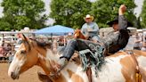 Frankfort's Frericks & Sisseton's Johnson win team roping; Clear Lake's Moore tops in bareback