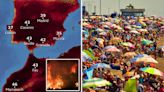 European heatwave latest weather warnings to holidaymakers travelling to Spain, Portugal, Greece and more