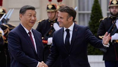 Macron sets Ukraine as top priority as China's Xi Jinping pays a state visit to France
