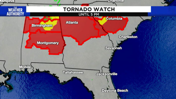 Weather Authority Alert Day as storms break hot, dry pattern