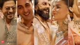 Bollywood celebs, cricket icons, and singing sensations light up the dance floor at the grand Ambani celebration! SRK, Ranveer, Alia and Ranbir attend Anant and Radhika Ambani’s wedding