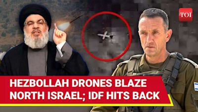 Hezbollah Drones Unleash Mayhem In Israel; Galilee Burns Again As IDF Strikes Back | TOI Original - Times of India Videos