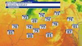 Spotty shower chances, cooler weather pattern this week