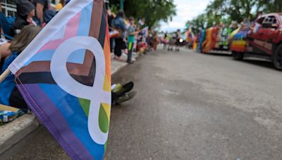 Saskatoon's Pride Parade brings cheers, music and colour to downtown on dreary day