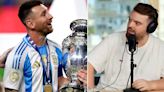 Ibai Llanos dio detalles de cómo es su relación con Messi: la única vez que se animó a escribirle