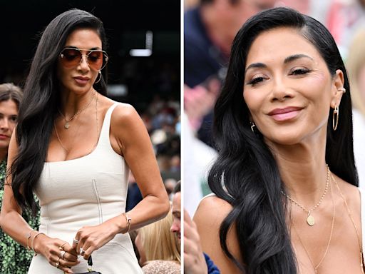 Nicole Scherzinger stuns at Wimbledon alongside celebs including Sir Cliff