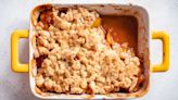 Step Your Peach Cobbler Up With A Boozy Ingredient