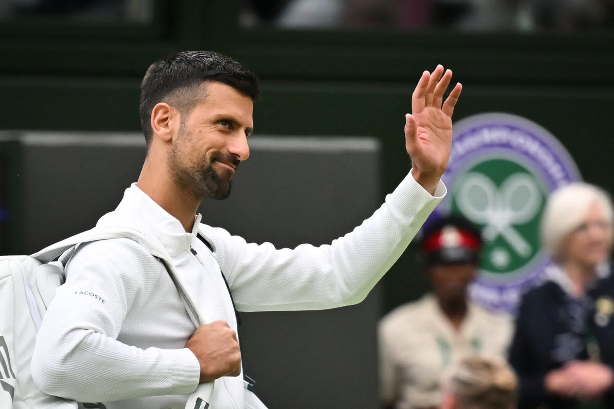 Wimbledon 2024 LIVE: Scores and updates as Novak Djokovic in action after Marketa Vondrousova crashes out