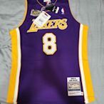 Kobe Bryant 00-01 球衣 湖人 客場紫 冠軍賽 球員版 Mitchell & Ness M&N