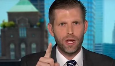Eric Trump Claims Black Voters Are Turning To His Dad 'In Spades'