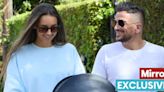 Peter Andre, Emily and new baby seen out and about for the first time