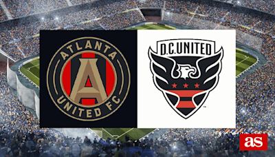 Atlanta United FC vs DC United: estadísticas previas y datos en directo | MLS - Liga USA 2024
