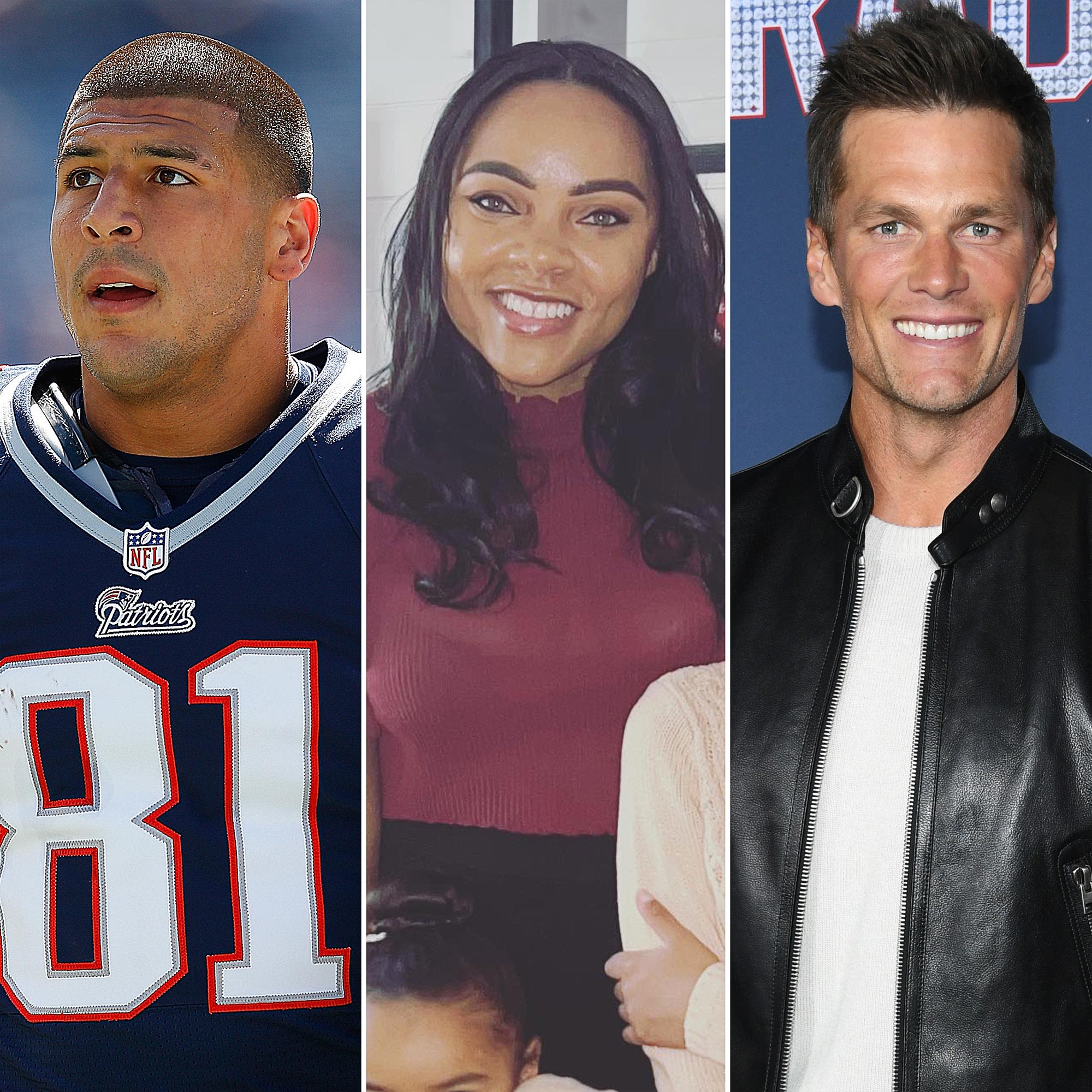 Late NFL Star Aaron Hernandez’s Fiancee Slams Tom Brady Roast Jokes