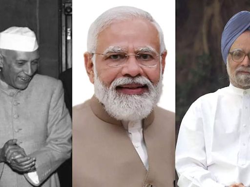 List of all Prime Ministers of India: 1947 to 2024 | India News - Times of India