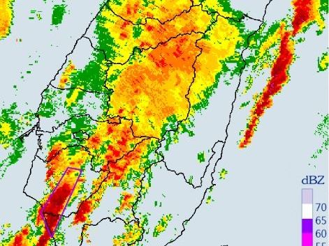 快訊／還沒下完！大雷雨開炸「2縣市」1小時 示警區域一次看