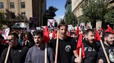 Tens of thousands march in Greece in angry train crash protest