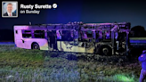 One killed in fiery collision involving Santa’s Wonderland bus, Texas police say