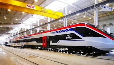 匈塞鐵路新列車亮相 大陸製高速動車組首次進入歐洲