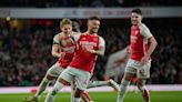 Havertz scores 2 as Arsenal routs Chelsea 5-0 to cement Premier League lead