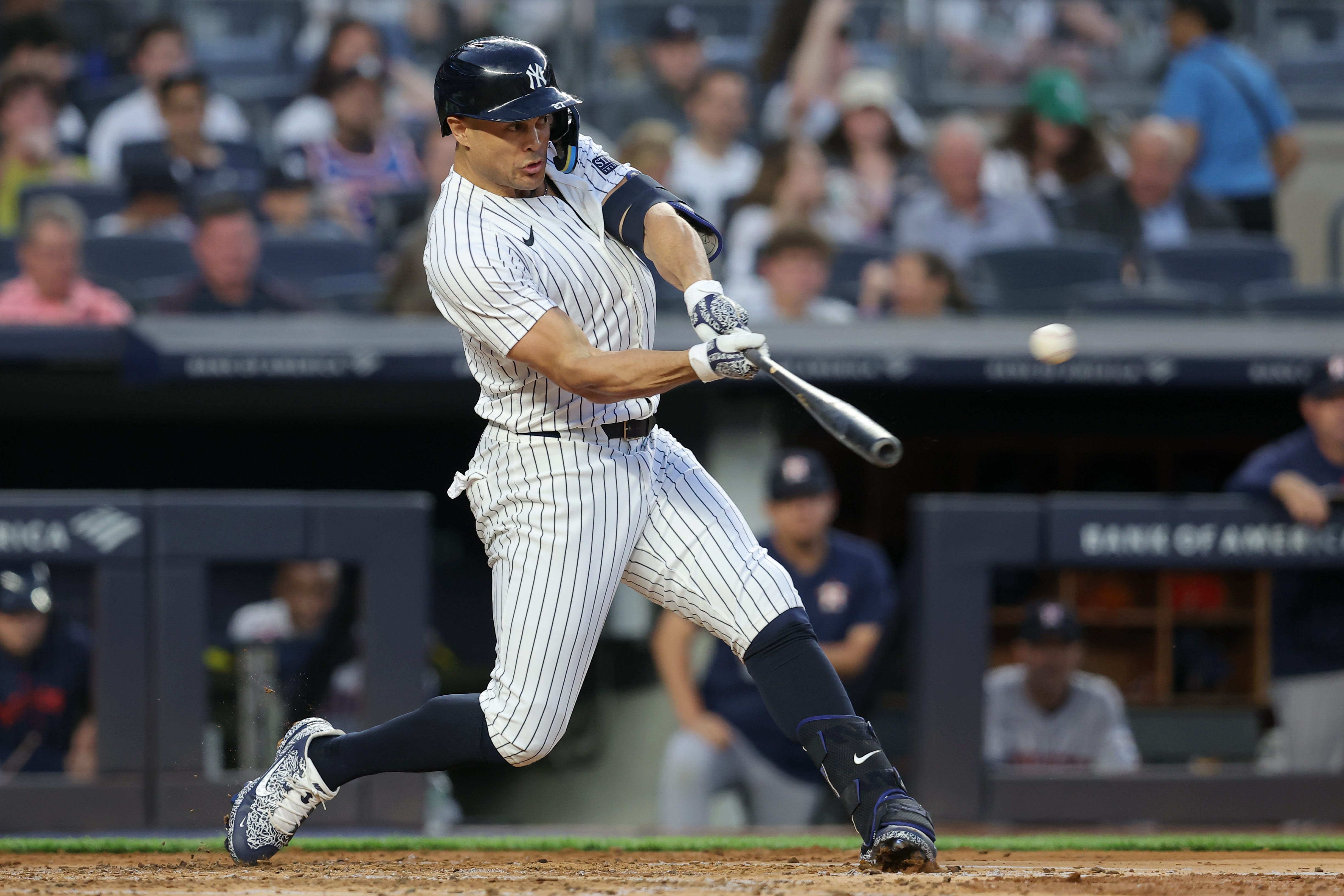 Just off centerstage, Yankees' Giancarlo Stanton is making an impact