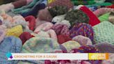 A group at World Wide Technology takes up crocheting for a cause