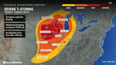 'Dozens of tornadoes likely' into Tuesday night as week-long severe weather threat kicks off