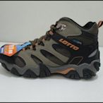 【喬治城】2021 LOTTO 機能型登山鞋 中筒 防滑 反光 防潑水 棕色 LT0AMO2761