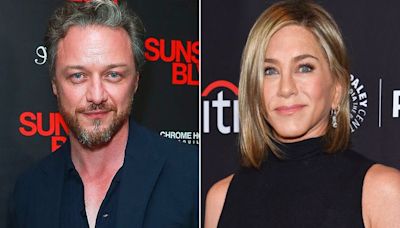 James McAvoy Recalls His Awkward First Meeting with Childhood Crush Jennifer Aniston: 'It Was Rough'