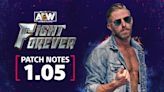 AEW Fight Forever Patch 1.05 Continues To Fix A Massive Amount Of Issues