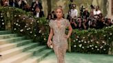 Jennifer Lopez Dazzles in a Schiaparelli Naked Dress at the Met Gala