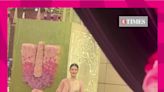 Shanaya Kapoor Dazzles In Flowy Anarkali At Anant Radhika's Puja | Entertainment - Times of India Videos