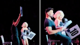 Ricky Martin’s awkward moment on stage at Madonna concert caught on video