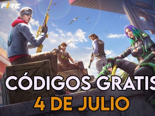 Free Fire | Códigos de hoy jueves 4 de julio de 2024: recompensas gratis