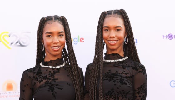 The Combs Twins Jessie and D’Lila Shine On Prom Night