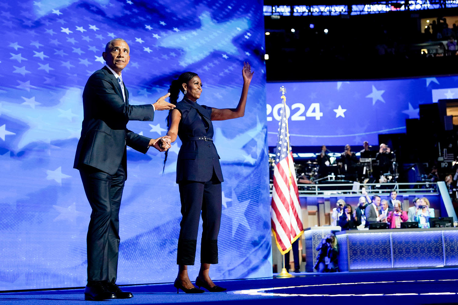 Obamas and Clintons to hit the campaign trail for Harris in the final stretch