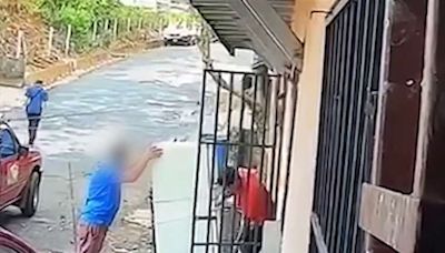 Video: Así fue como sospechoso de asesinar a Nadia Peraza sacó refrigeradora de casa | Teletica