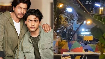 Video: SRK's son Aryan Khan shoots for directorial debut 'Stardom' in Mumbai