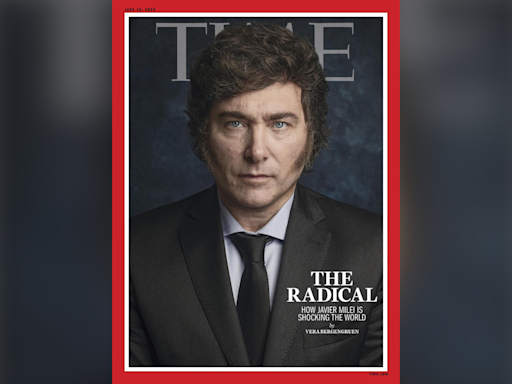 Milei y su “plan radical para transformar Argentina” llegan a la portada de la revista Time