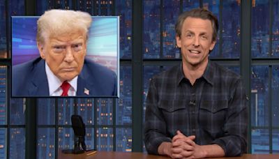 Seth Meyers Shreds Trump’s Desperate Campus Protest Conspiracy Theory