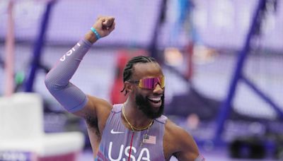 Hurdler Freddie Crittenden inspires Phoenix school children as he makes finals in Paris