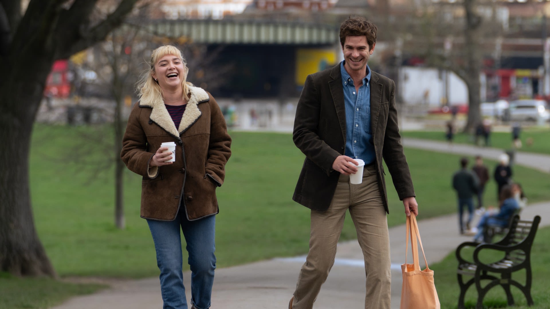 Florence Pugh and Andrew Garfield ride the highs and lows of a decade-spanning relationship in first trailer for R-rated romance We Live in Time